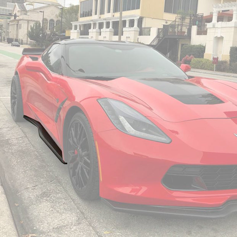 Corvette C7 Z06 Conversion Side Skirts Rocker Panels image 33