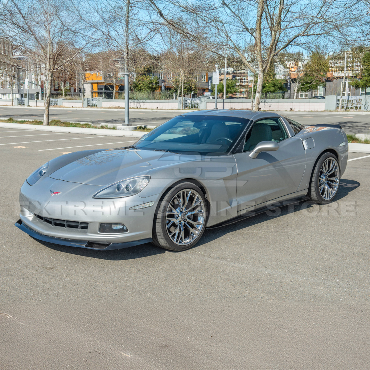 Corvette C6 Base Model ZR1 Conversion Front Splitter Lip image 22