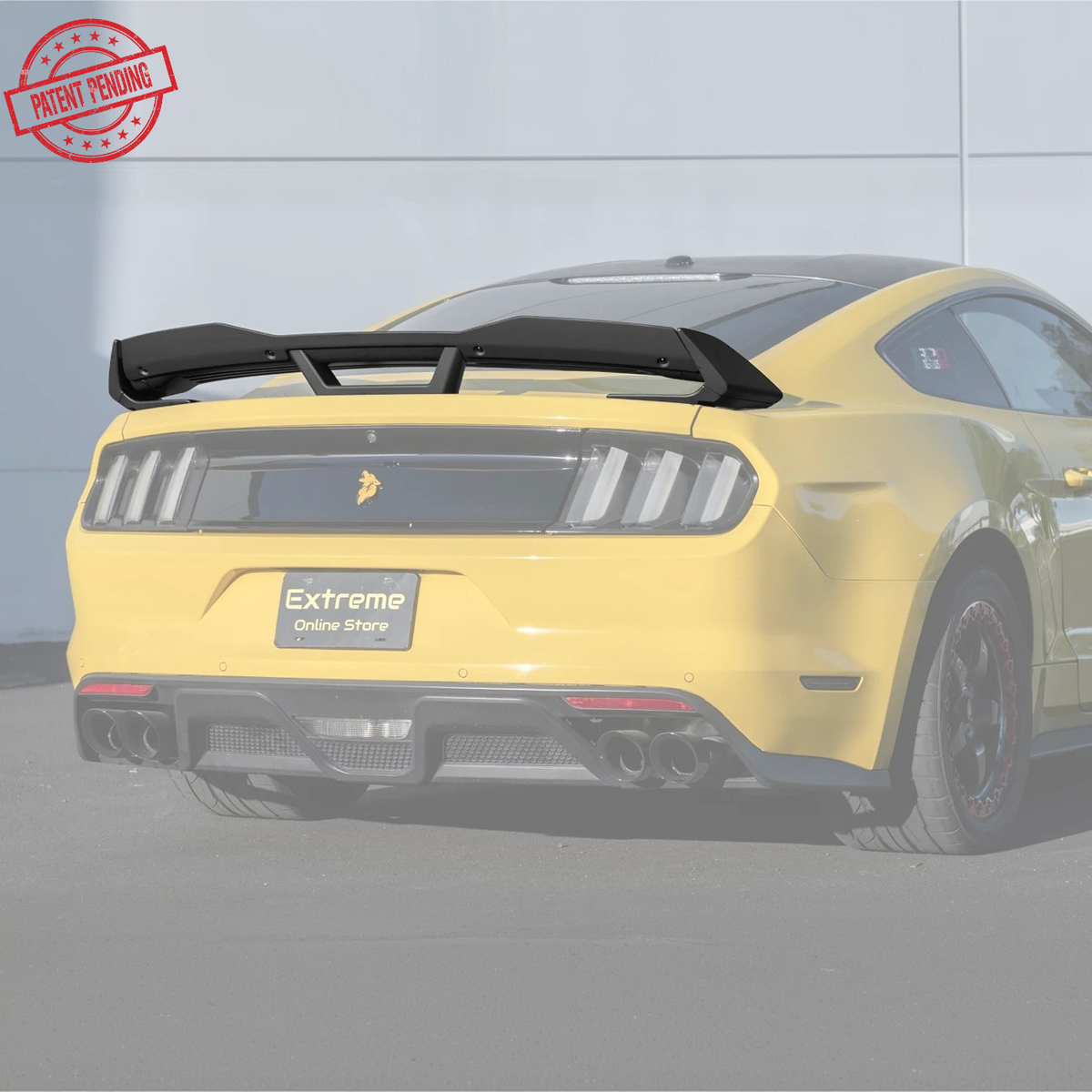 2015-23 Mustang Dark Horse Package Rear Spoiler image 2