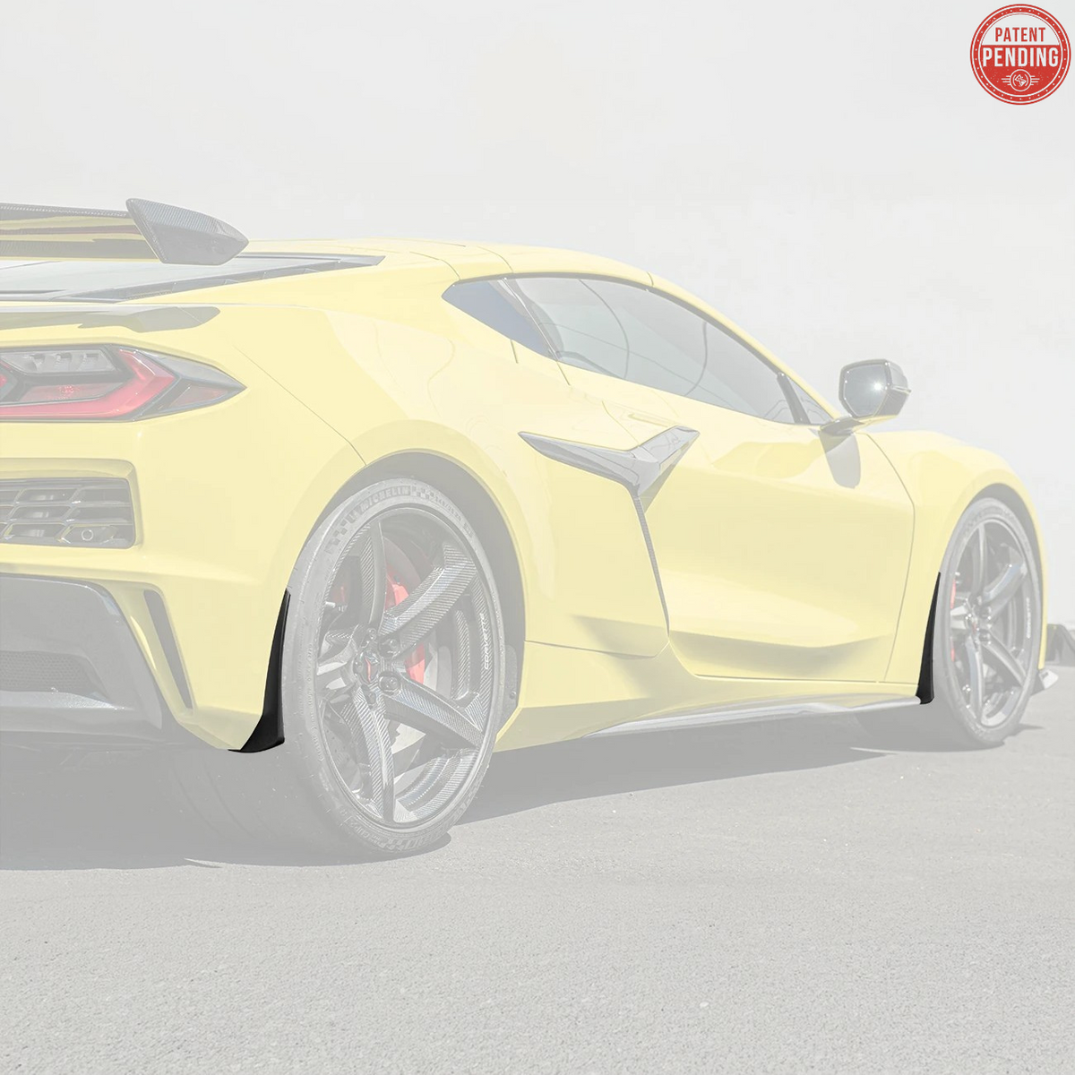 Corvette C8 Z06 / E-Ray XL Extended Splash Guard image 1