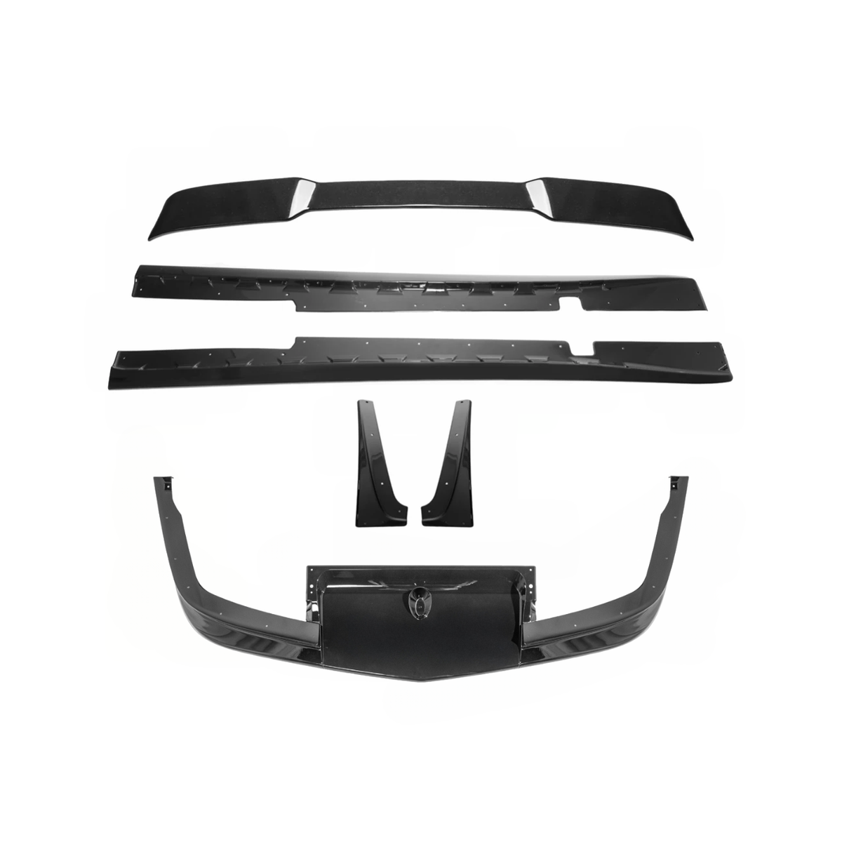 1997-04 Corvette C5 ZR1 Front Vented Lip Side Skirts Rear Spoiler image 1