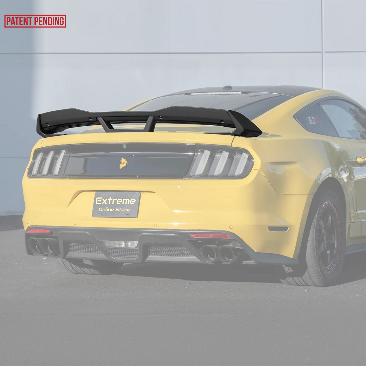 2015-23 Mustang Dark Horse Package Rear Spoiler image 3