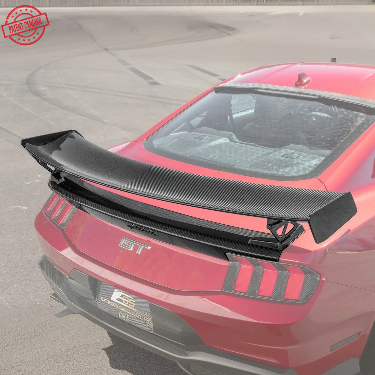 2024-Up Mustang | GT500 Rear High Wing Spoiler image 2