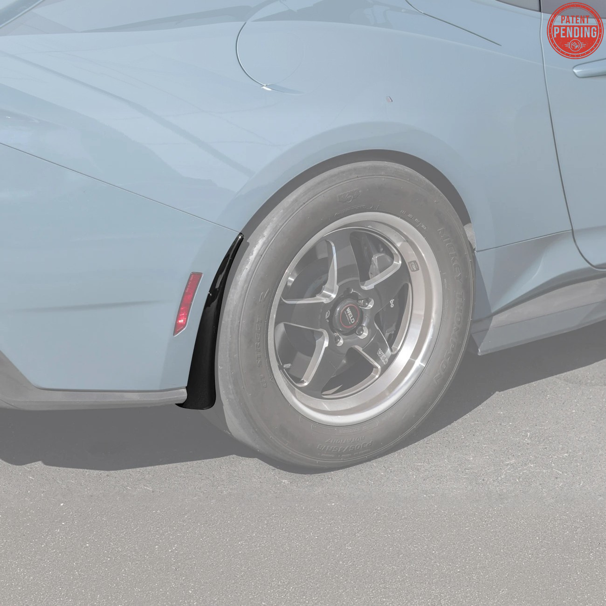 2024+ Ford Mustang Dry Carbon Fiber Mud Flap image 51