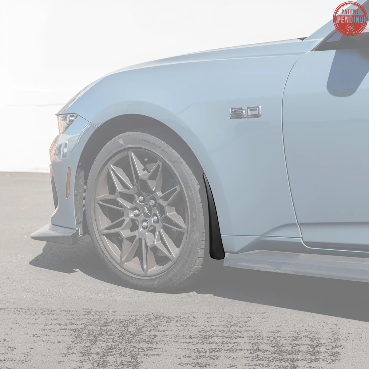 2024+ Ford Mustang Dry Carbon Fiber Mud Flap image 66