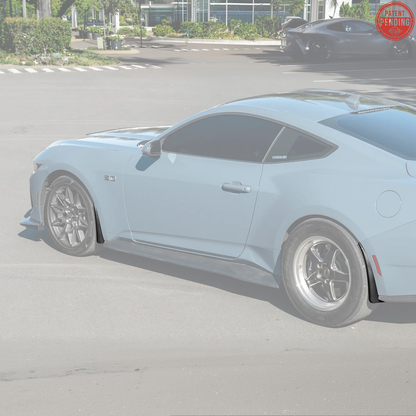 2024+ Ford Mustang Dry Carbon Fiber Mud Flap image 93