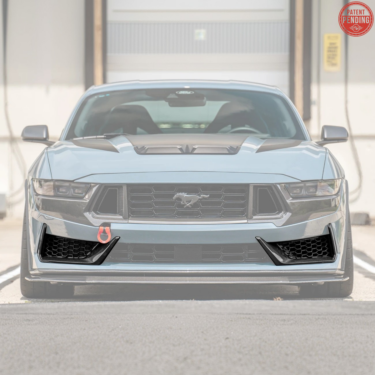 2024+ Ford Mustang Dark Horse DRY CARBON FIBER Front Grille Insert image 43