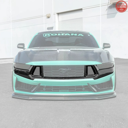 2024-Up Ford Mustang Dark Horse Front Upper Grille Trim image 2