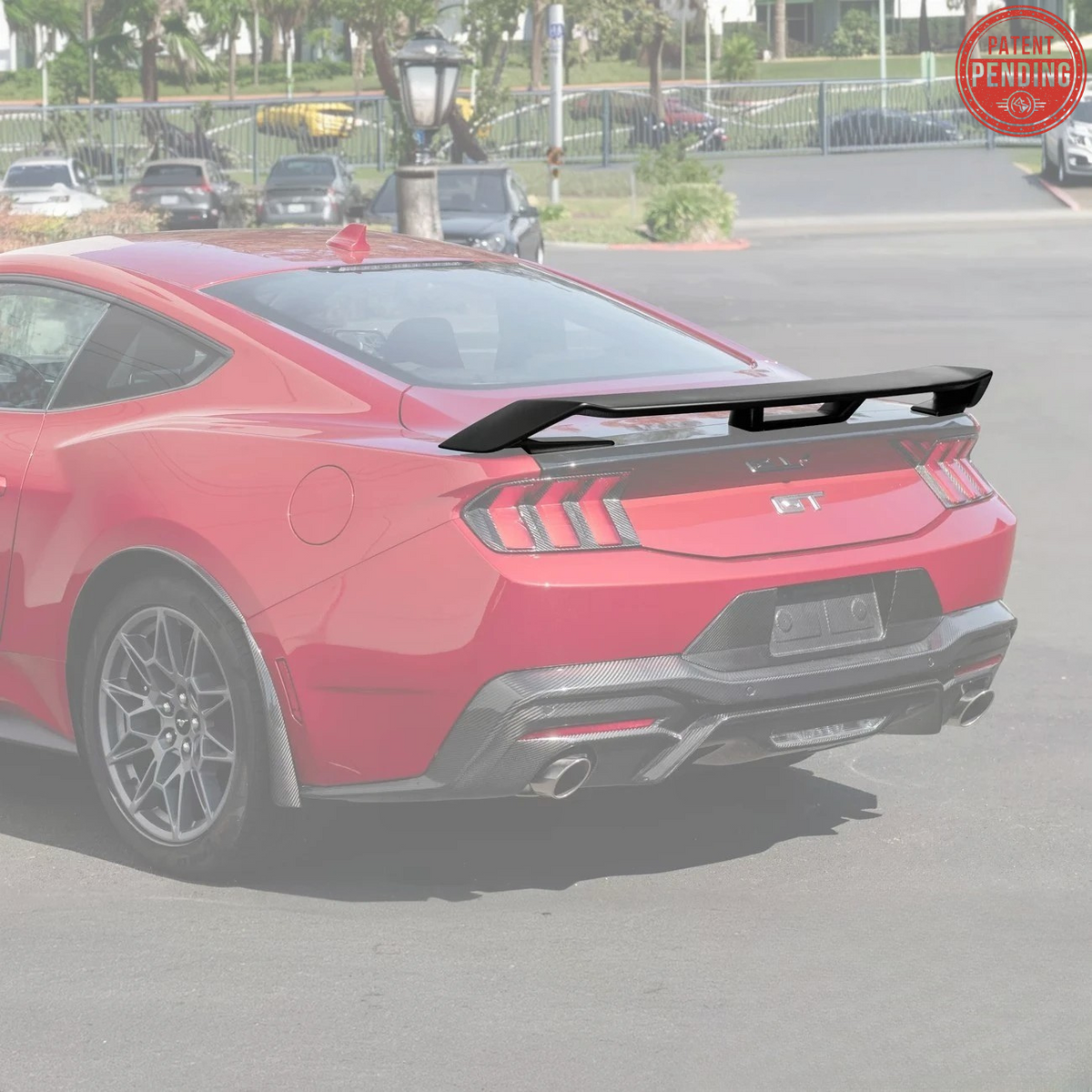 2024-Up Ford Mustang GT Rear Spoiler image 3