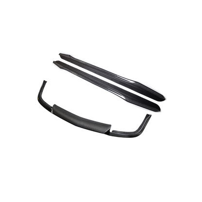2003-08 Cadillac CTS-V | CARBON FIBER Package Front Lip Splitter & Side Skirts image 1