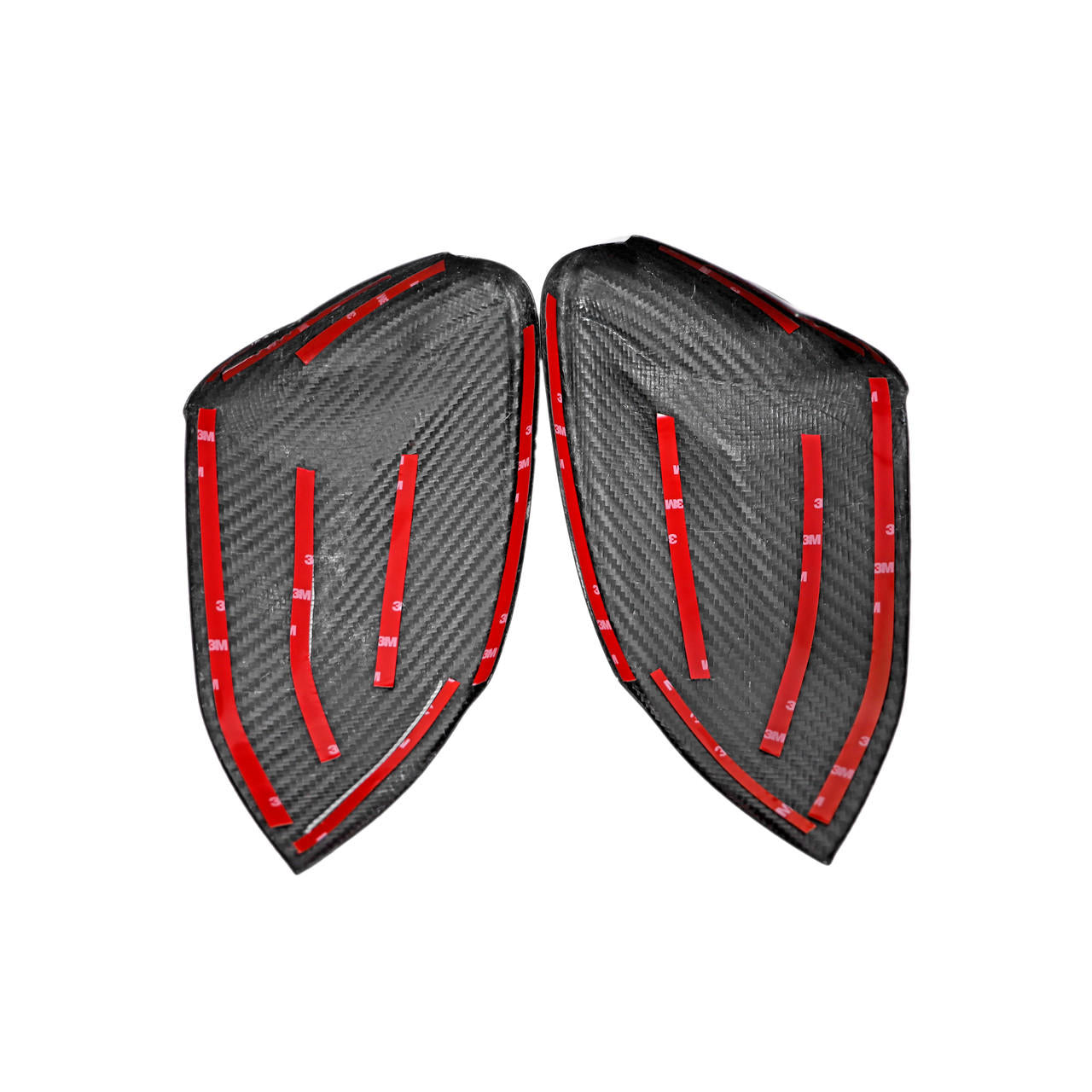 Carbon Fiber GT Style Mirror Caps With Camera Holes - Lamborghini Urus