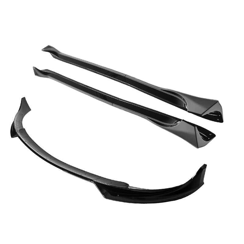 2020-24 Tesla Model Y Front Splitter Lip & Side Skirt image 22
