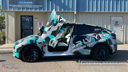 Tesla Model Y 2020-2024 Vertical Doors Kit image 2