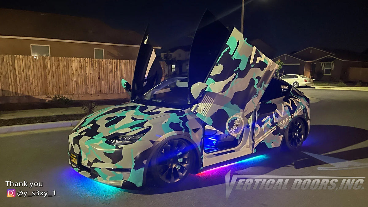 Tesla Model Y 2020-2024 Vertical Doors Kit image 7
