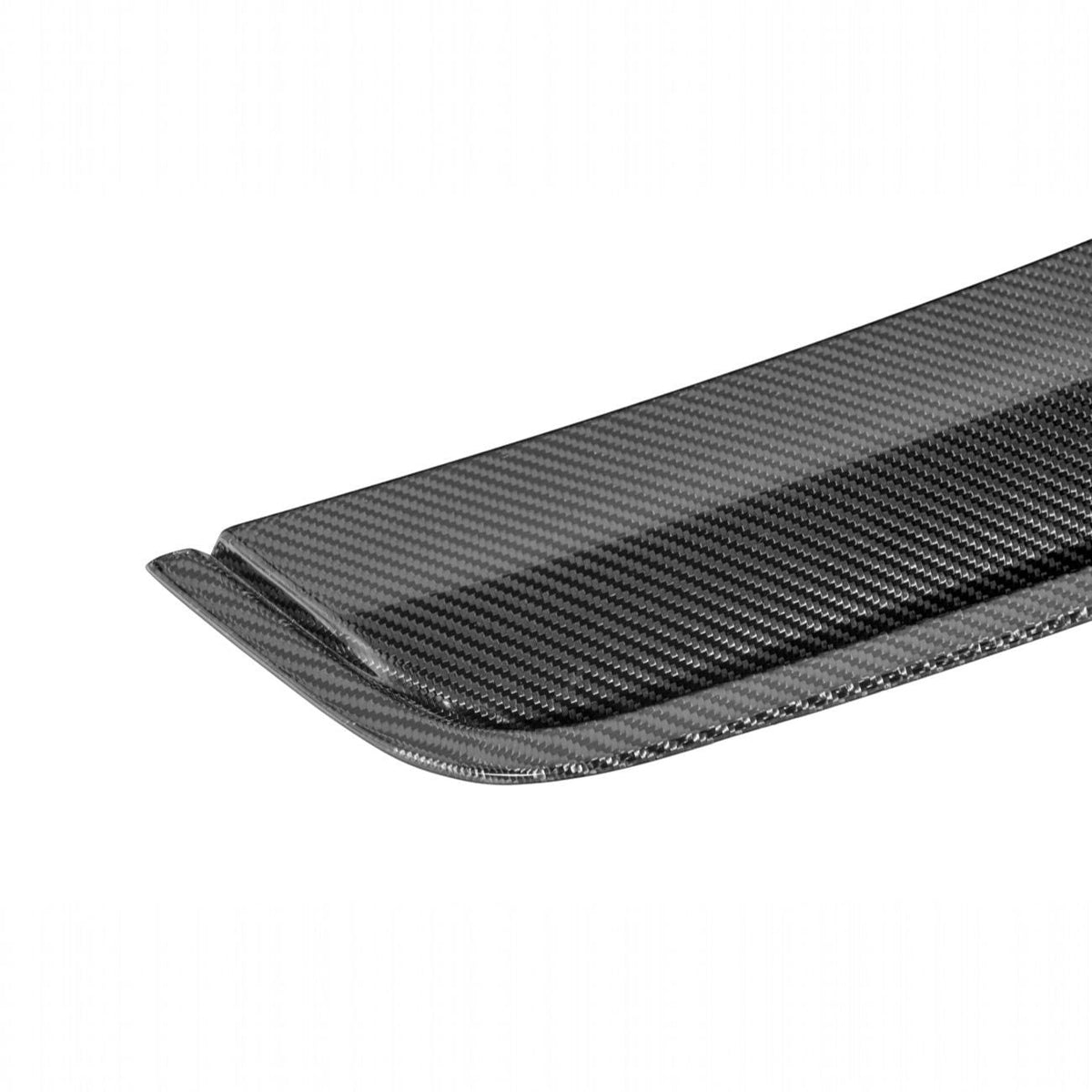 2021-Up Ford F-150 Carbon Fiber Raptor R Style Front Hood Vent Side Trim Bezel Replacements image 4