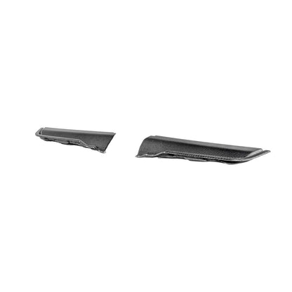 2021-Up Ford F-150 Carbon Fiber Raptor R Style Front Hood Vent Side Trim Bezel Replacements image 14