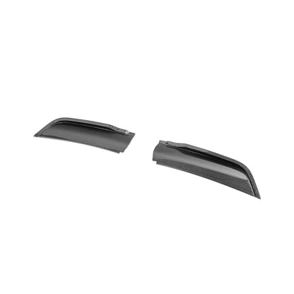 2021-Up Ford F-150 Carbon Fiber Raptor R Style Front Hood Vent Side Trim Bezel Replacements image 17