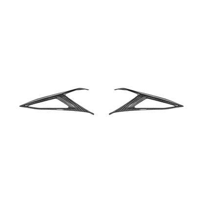 Corvette C8 Dry Carbon Fiber Rear Taillight Side Trim Panel Cover Overlays image 14