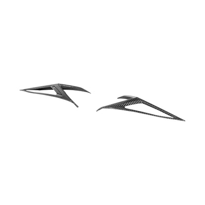Corvette C8 Dry Carbon Fiber Rear Taillight Side Trim Panel Cover Overlays image 16