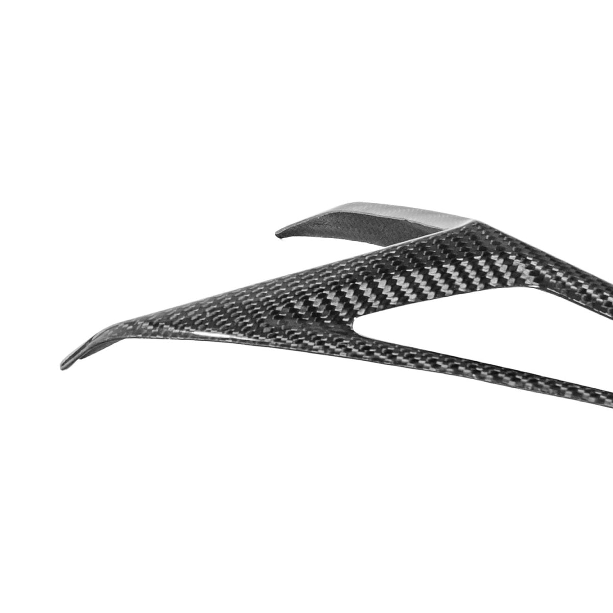 Corvette C8 Dry Carbon Fiber Rear Taillight Side Trim Panel Cover Overlays image 17