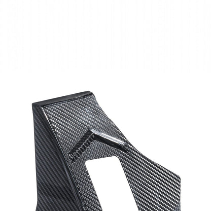 Corvette C8 Dry Carbon Fiber Rear Hatch Hinge Pillar Trim Cover Overlays image 10