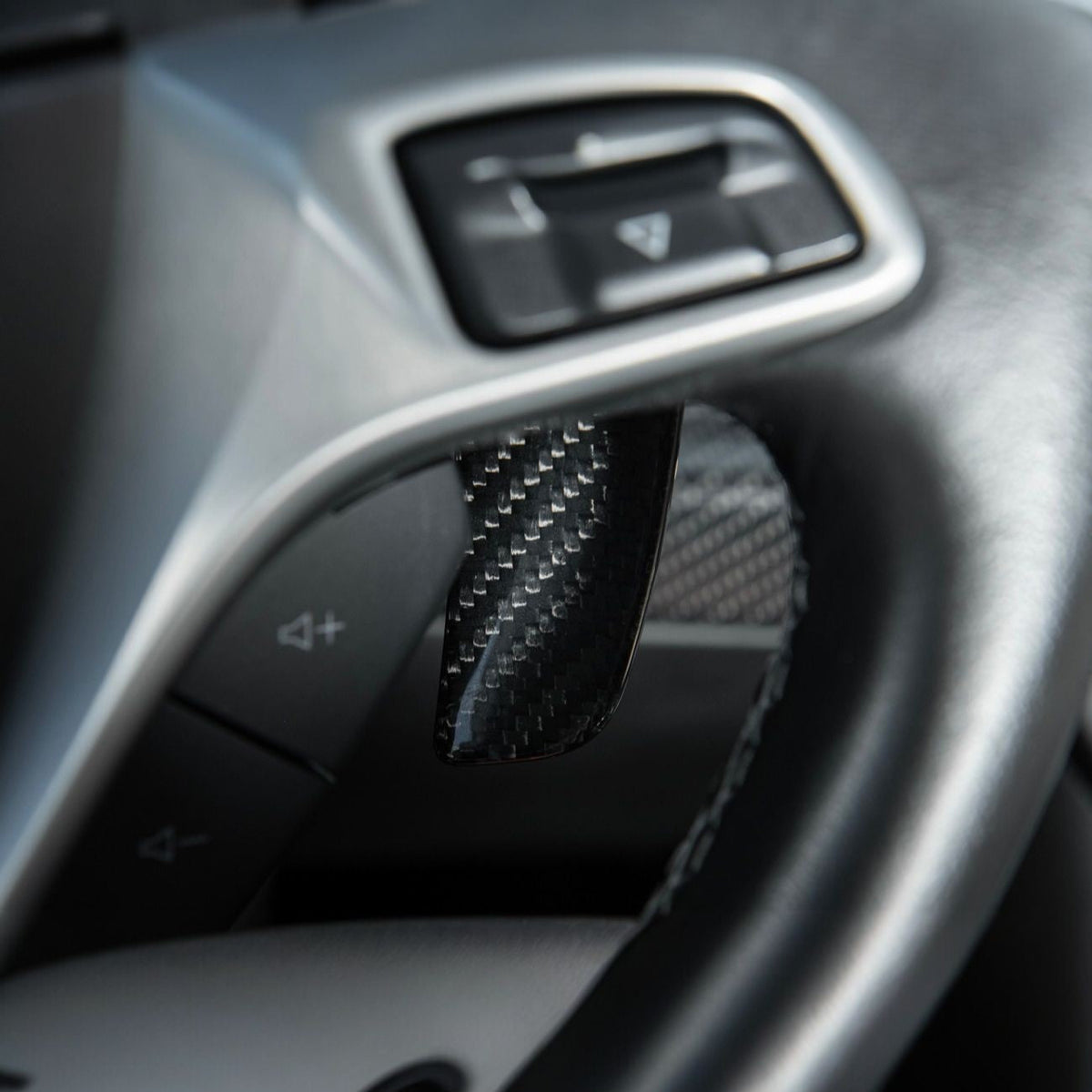 Corvette C7 Carbon Fiber Factory Extended Style Paddle Shifter Extensions image 16