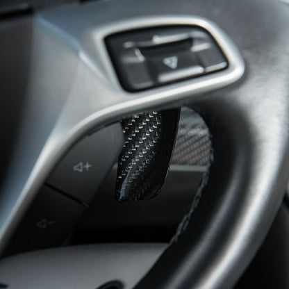 Corvette C7 Carbon Fiber Factory Extended Style Paddle Shifter Extensions image 16