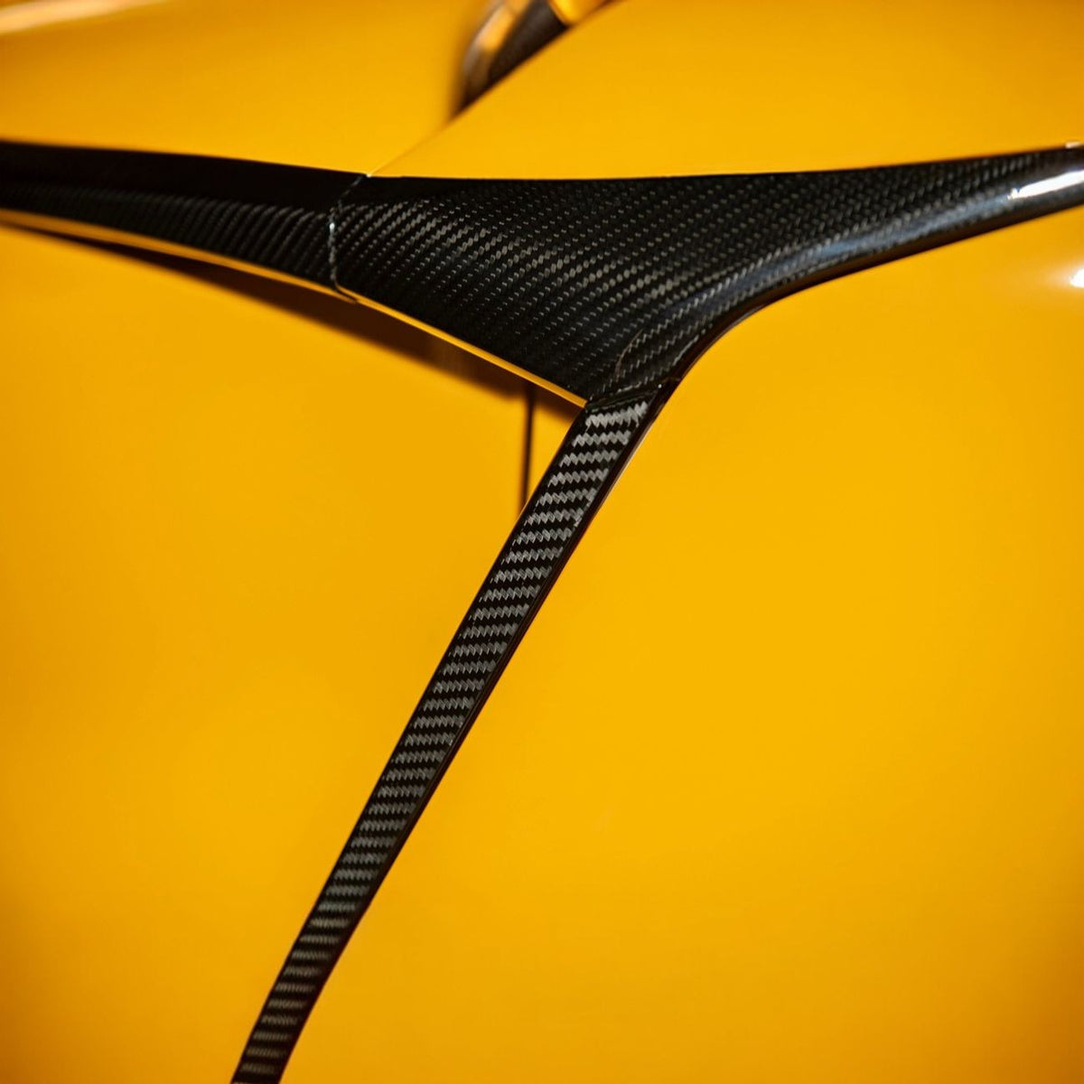 Corvette C8 Dry Carbon Fiber Side Air Intake Door Garnish Lower Trim image 11