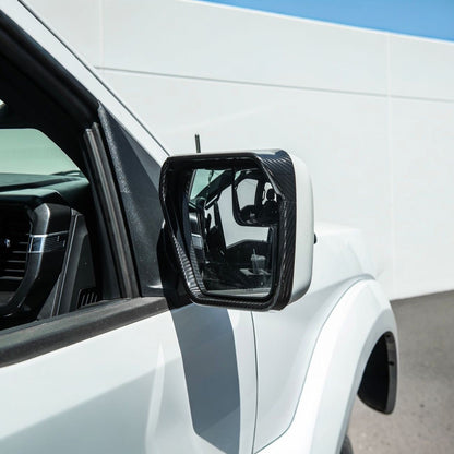 2021-Up Ford F-150 Carbon Fiber Factory Style Side Mirror Frame image 11