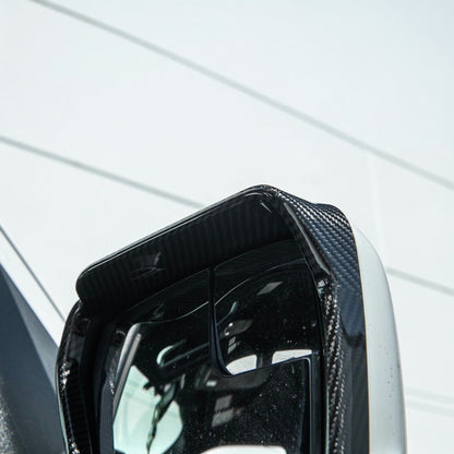2021-Up Ford F-150 Carbon Fiber Factory Style Side Mirror Frame image 17