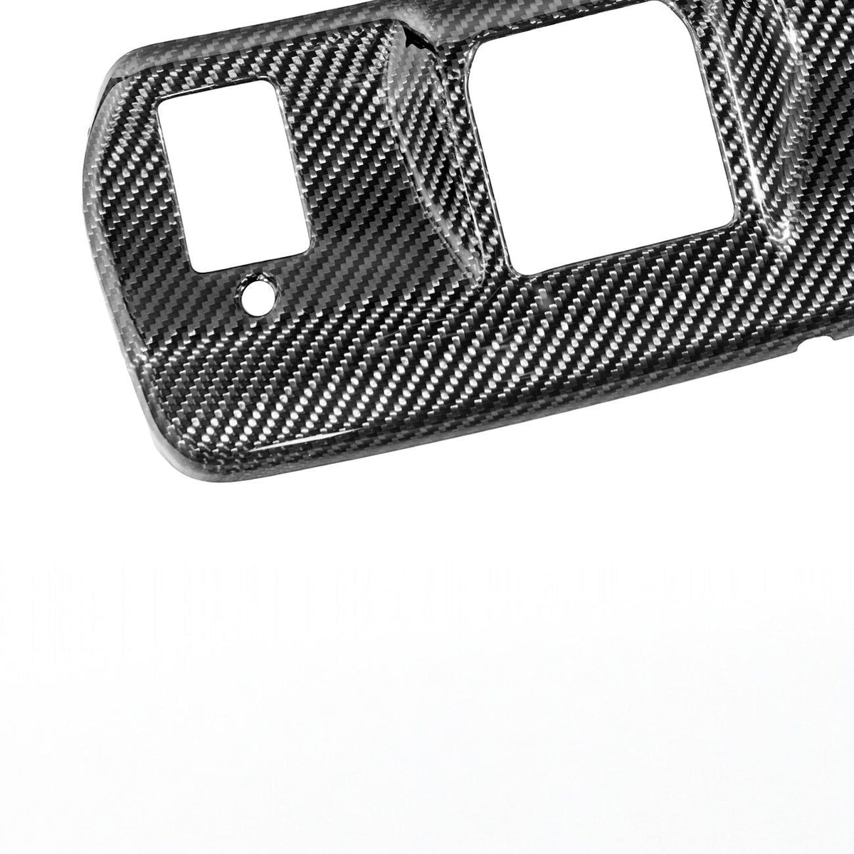 2021-Up Ford F-150 / F-150 Lightning Dry Carbon Fiber Rear View Mirror Panel Cover Overlays image 9