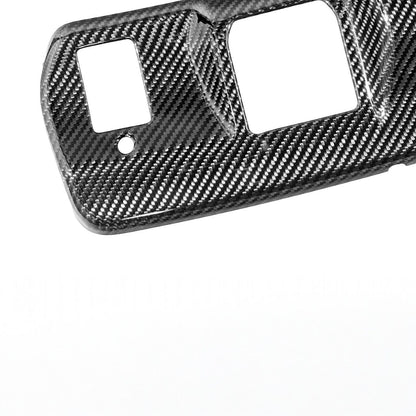 2021-Up Ford F-150 / F-150 Lightning Dry Carbon Fiber Rear View Mirror Panel Cover Overlays image 9