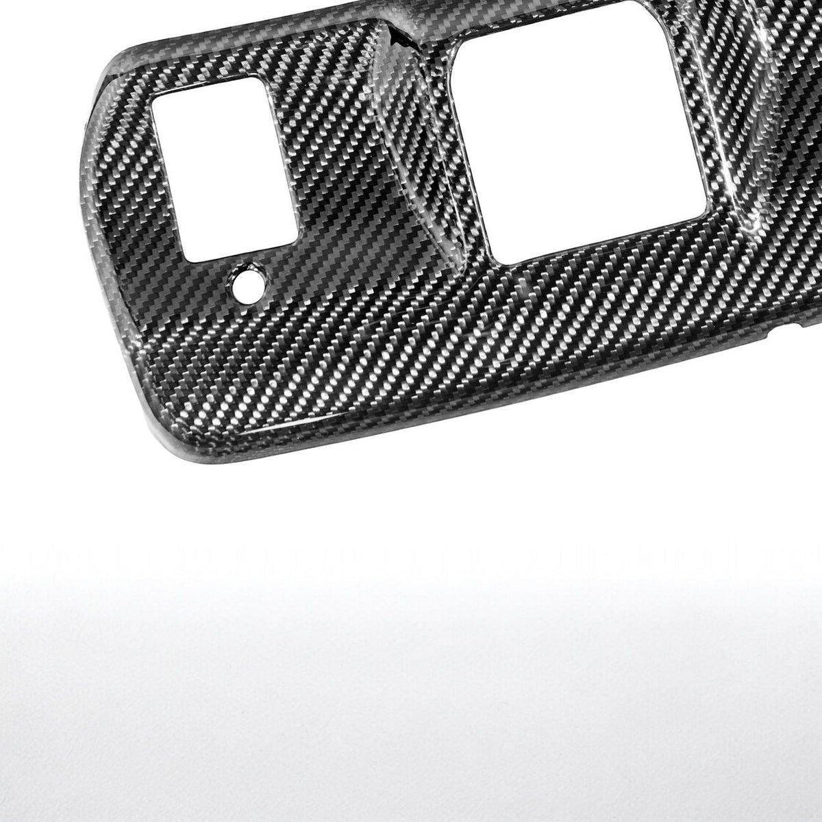 2021-Up Ford F-150 Dry Carbon Fiber Overhead Console Reading Light Panel Cover Overlay image 9