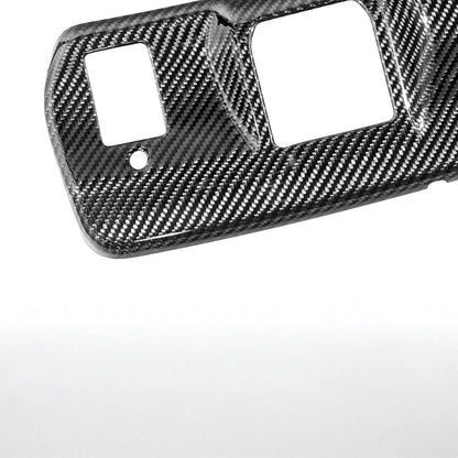 2021-Up Ford F-150 Dry Carbon Fiber Overhead Console Reading Light Panel Cover Overlay image 9