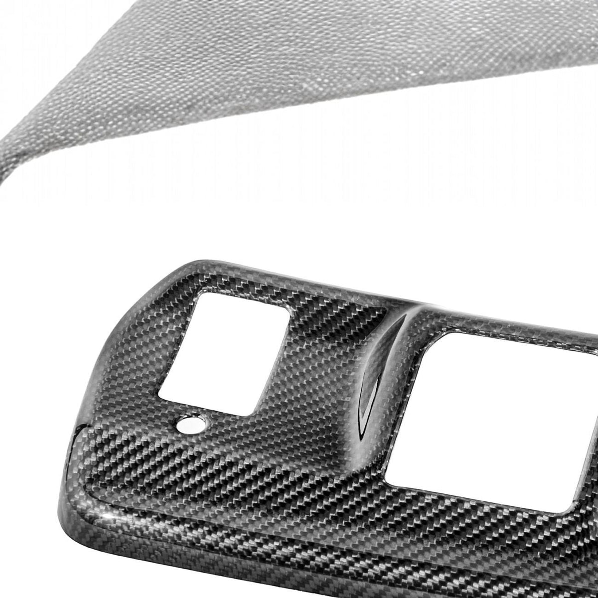 2021-Up Ford F-150 / F-150 Lightning Dry Carbon Fiber Rear View Mirror Panel Cover Overlays image 10