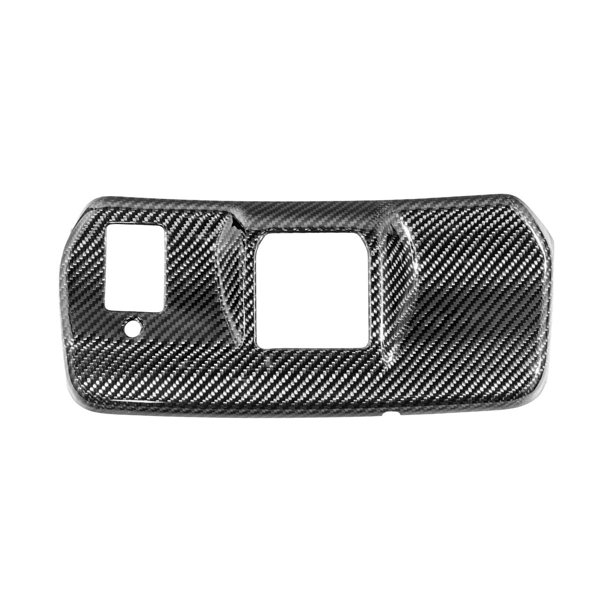 2021-Up Ford F-150 / F-150 Lightning Dry Carbon Fiber Rear View Mirror Panel Cover Overlays image 11