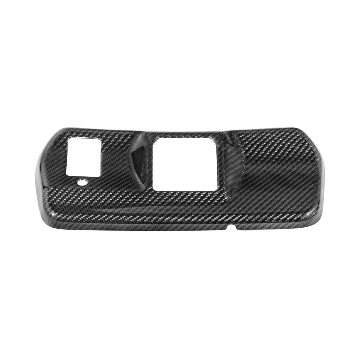 2021-Up Ford F-150 Dry Carbon Fiber Overhead Console Reading Light Panel Cover Overlay image 13
