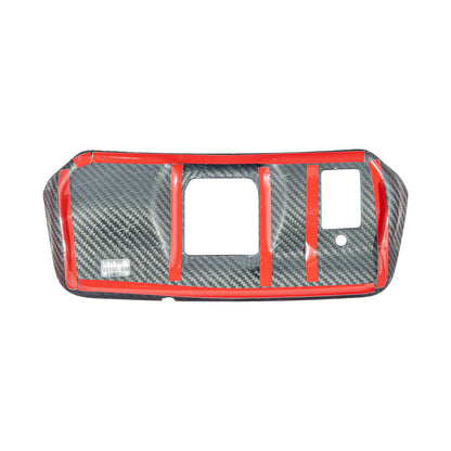 2021-Up Ford F-150 / F-150 Lightning Dry Carbon Fiber Rear View Mirror Panel Cover Overlays image 13