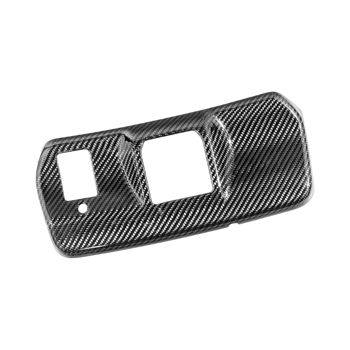 2021-Up Ford F-150 / F-150 Lightning Dry Carbon Fiber Rear View Mirror Panel Cover Overlays image 15