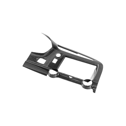 Corvette C7 Dry Carbon Fiber Center Infotainment Instrument Panel Cluster Trim Plate Cover Overlay image 11
