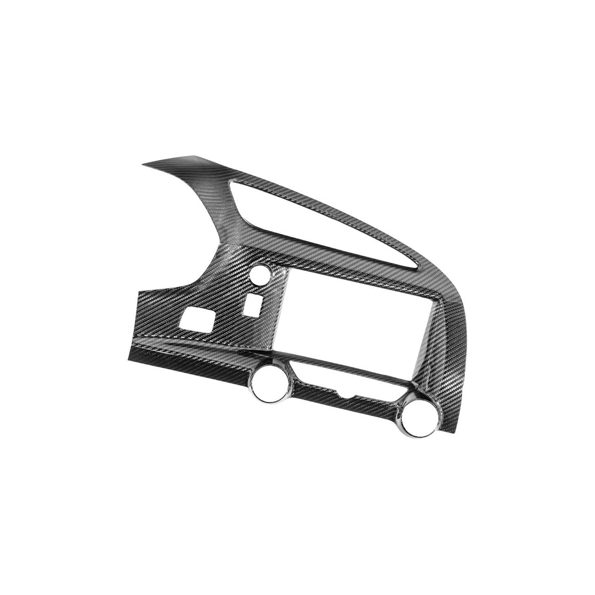 Corvette C7 Dry Carbon Fiber Center Infotainment Instrument Panel Cluster Trim Plate Cover Overlay image 15