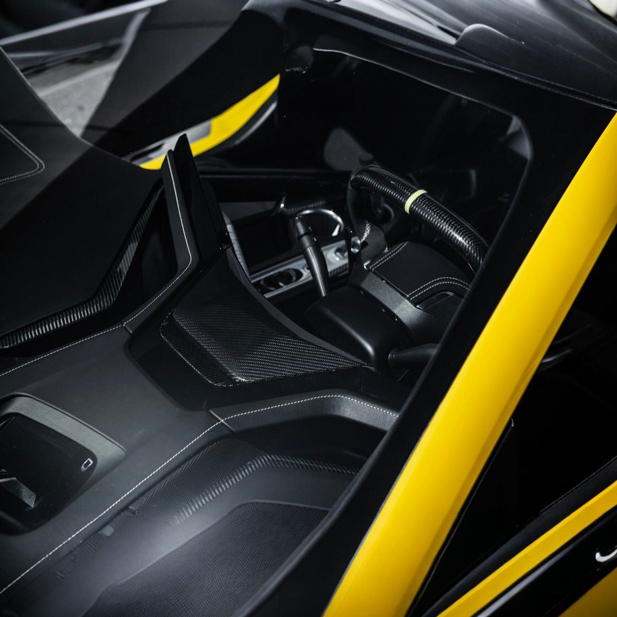 Corvette C8 Carbon Fiber Factory Style Replacement Upper Dashboard Instrument Panel image 4