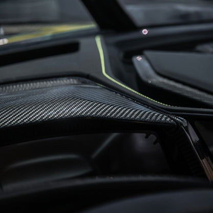 Corvette C8 Carbon Fiber Factory Style Replacement Upper Dashboard Instrument Panel image 7