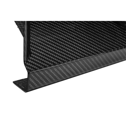 2024-Up Ford Mustang Carbon Fiber DarkHorse Style Front Grille Side Nostril Air Intake Trim Covers image 15