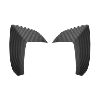 Corvette C8 Carbon Fiber GM Factory Style Replacement Side Door Scoops image 11
