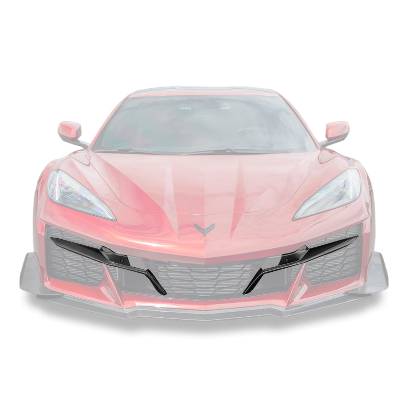Chevrolet Corvette C8 Z06 DRY CARBON FIBER Front Grille Insert image 1
