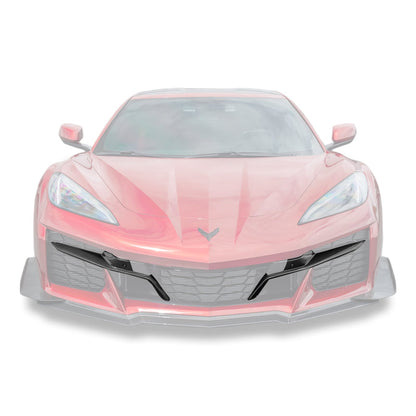 Chevrolet Corvette C8 Z06 DRY CARBON FIBER Front Grille Insert image 1