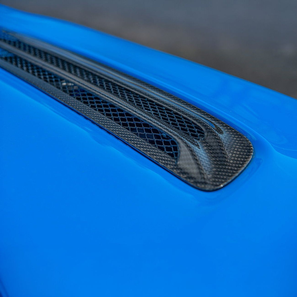 2023-Up Honda Civic Carbon Fiber JDM Factory Style Front Hood Vent Cover image 9