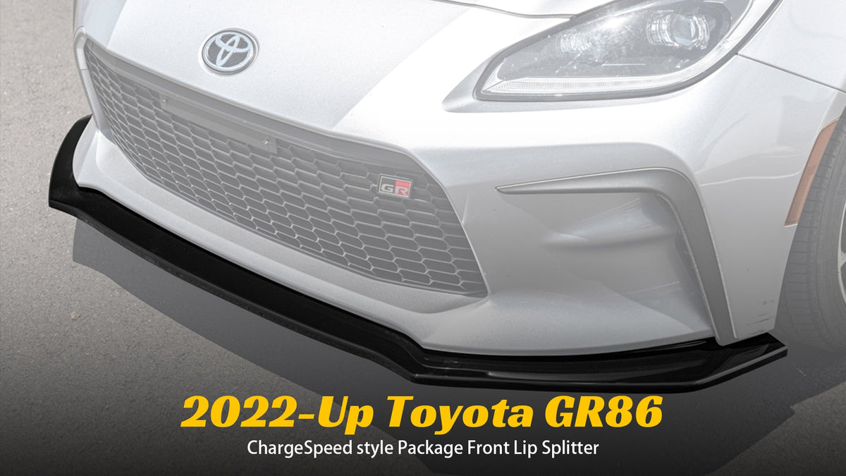 2022-Up Toyota GR86 CS Package Front Lip Splitter image 24