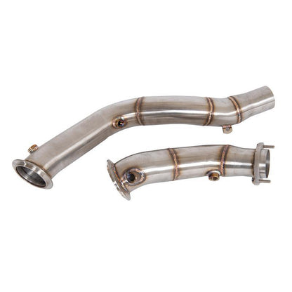 2014-20 BMW M4 / M3 / M2 Competition S55 Engine Catless Down Pipes image 21
